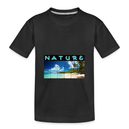 Nature: Island Bliss - Kid's Premium Organic T-Shirt