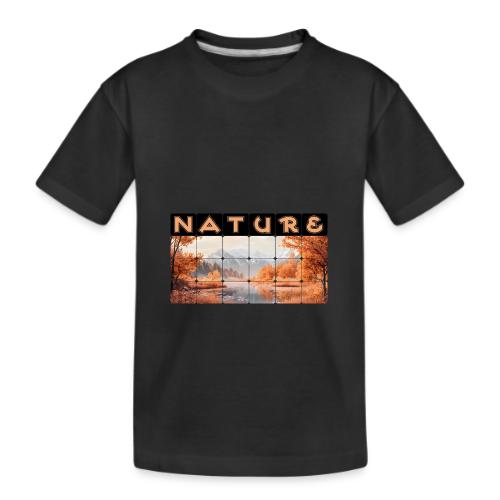 Nature: Autumn Glow - Kid's Premium Organic T-Shirt