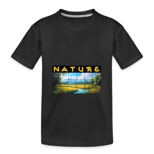 Nature: Season of Bloom - Kid's Premium Organic T-Shirt