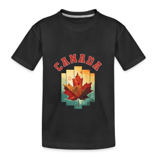 Canada’s Artistic Emblem - Kid's Premium Organic T-Shirt