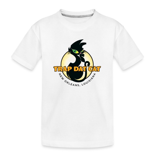 Trap Dat Cat Official Logo - Kid's Premium Organic T-Shirt
