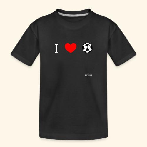 I heart soccer - Women - Kid's Premium Organic T-Shirt