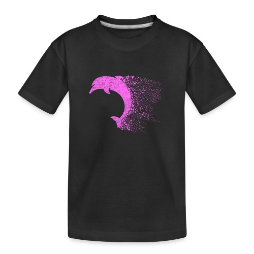 South Carolin Dolphin in Pink - Kid's Premium Organic T-Shirt