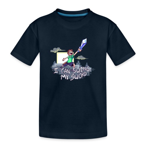 I Can Swing My Sword - Kid's Premium Organic T-Shirt