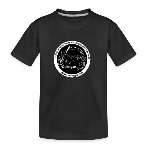 Esfinges Logo Black - Kid's Premium Organic T-Shirt