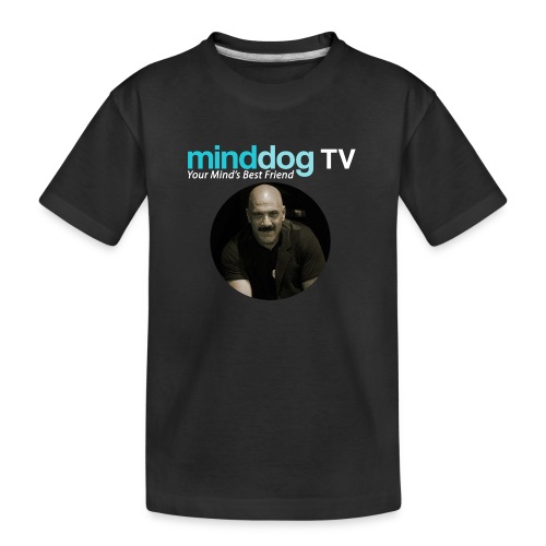 MinddogTV Logo - Kid's Premium Organic T-Shirt