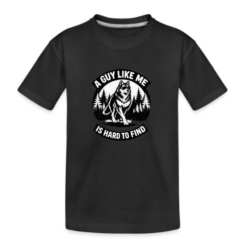 Funny Wolf Shirt – Hard to Find Retro Tee - Kid's Premium Organic T-Shirt