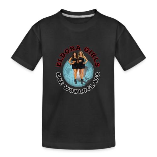 Eldora Girls Are Worldclass - Kid's Premium Organic T-Shirt