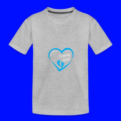 Baby coming soon - Kid's Premium Organic T-Shirt