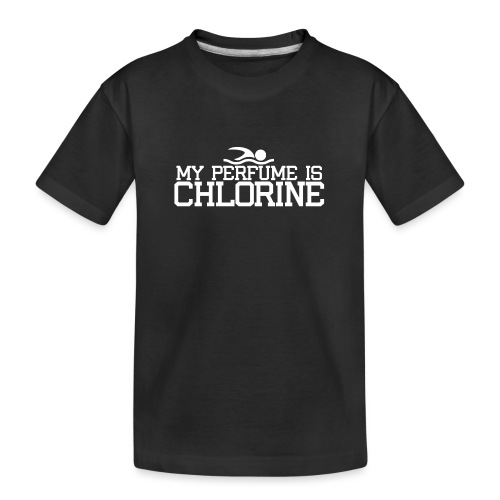 My perfume is chlorine swim - Kid's Premium Organic T-Shirt