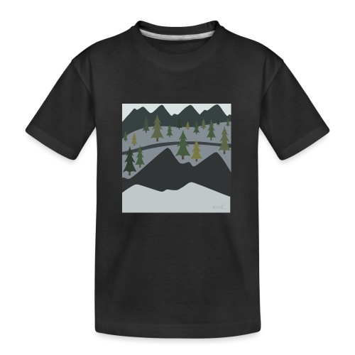 Scenic View - Kid's Premium Organic T-Shirt