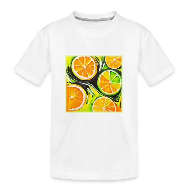 Vibrant Citrus Painting