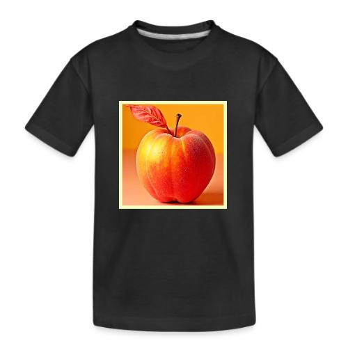 Golden Peach Perfection Design - Kid's Premium Organic T-Shirt