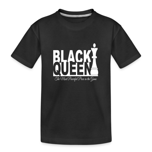 Black Queen Powerful - Kid's Premium Organic T-Shirt
