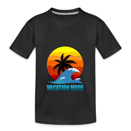 Vacation mode: Sunset Escape - Kid's Premium Organic T-Shirt