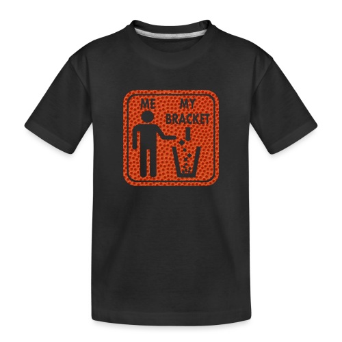 Basketball Bracket Busted - Kid's Premium Organic T-Shirt