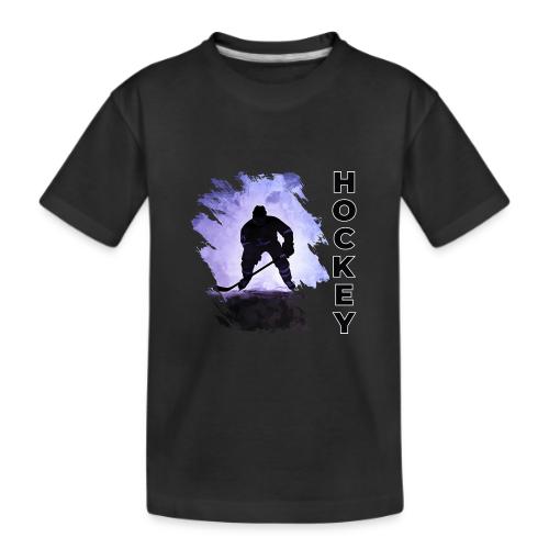 Hockey Charge - Kid's Premium Organic T-Shirt