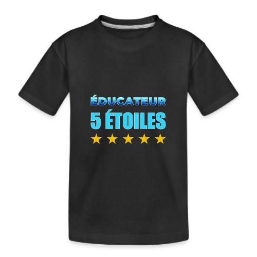 Éducateur 5 Étoiles - Kid's Premium Organic T-Shirt