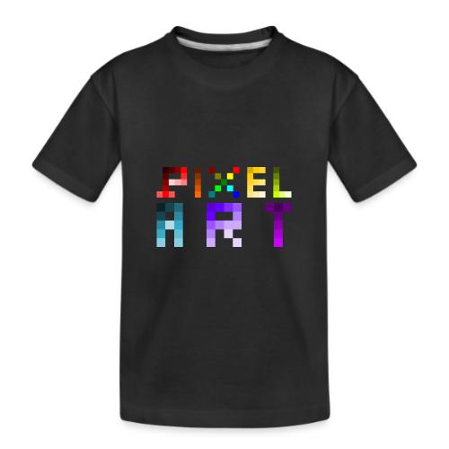 Pixel Art Spectrum - Kid's Premium Organic T-Shirt