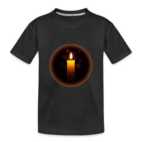 Candle - Kid's Premium Organic T-Shirt
