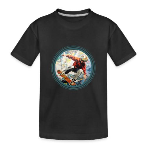 Skateboarding Fuel - Kid's Premium Organic T-Shirt