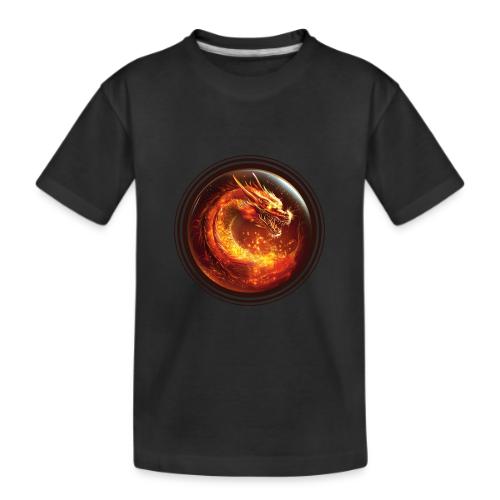 Shadow Dragon Rise - Kid's Premium Organic T-Shirt