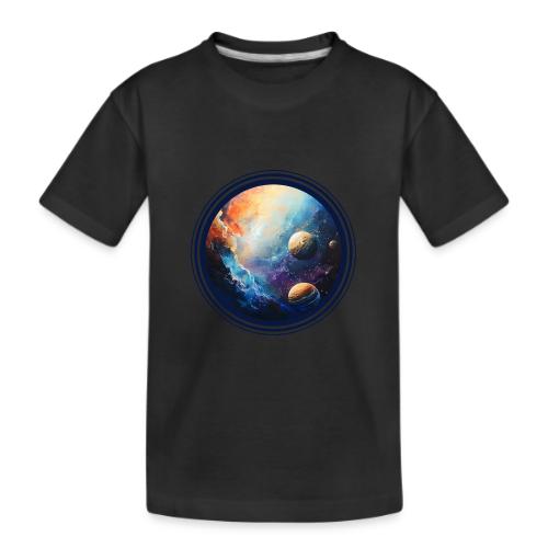 Nebula of Planets - Kid's Premium Organic T-Shirt