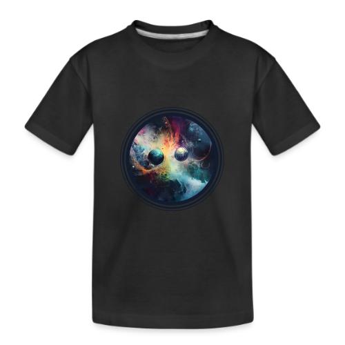 Chaotic Color Planets - Kid's Premium Organic T-Shirt