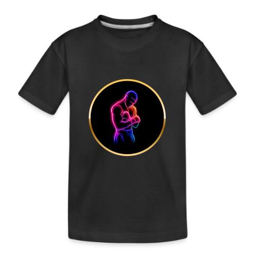 Boxing: Neon Power Guard - Kid's Premium Organic T-Shirt