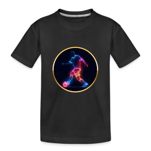 Soccer: Electric Kick Ring - Kid's Premium Organic T-Shirt