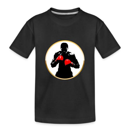 Boxing: Golden Ring Fighter - Kid's Premium Organic T-Shirt
