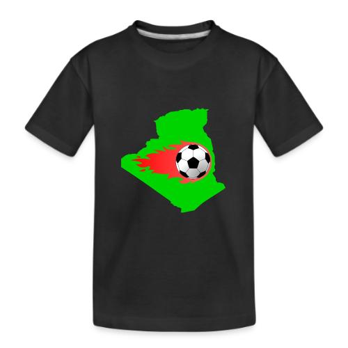 Algerian Football Fire - Kid's Premium Organic T-Shirt