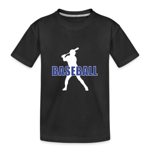 Classic Baseball Swing - Kid's Premium Organic T-Shirt