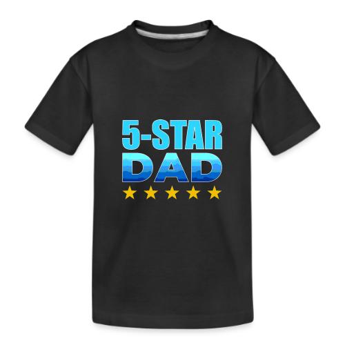 Five Stars Dad - Kid's Premium Organic T-Shirt