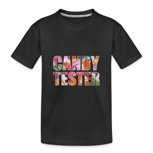 Candy Tester Delight - Kid's Premium Organic T-Shirt