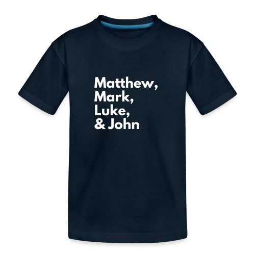 Gospel Squad: Matthew, Mark, Luke & John - Kid's Premium Organic T-Shirt