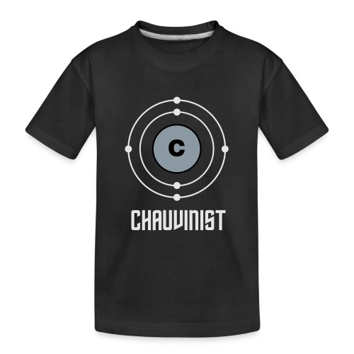 Carbon Chauvinist Electron - Kid's Premium Organic T-Shirt