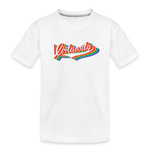 Rainbow Virtuosity - Kid's Premium Organic T-Shirt