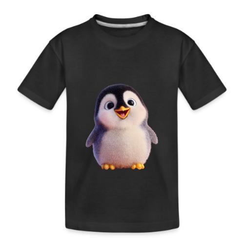 Joyful Baby Penguin - Kid's Premium Organic T-Shirt