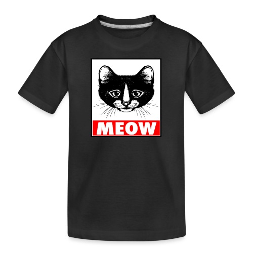 OBEY MEOW - Kid's Premium Organic T-Shirt
