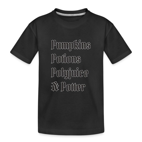 Pumpkins Potions Polyjuice & Potter - Kid's Premium Organic T-Shirt