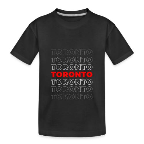 Toronto Type - Kid's Premium Organic T-Shirt