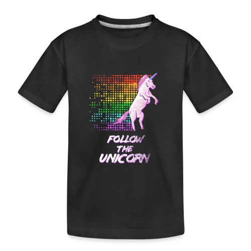 Follow The Unicorn - Kid's Premium Organic T-Shirt