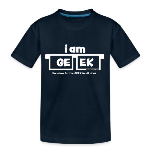 iamGEEK classic White - Kid's Premium Organic T-Shirt
