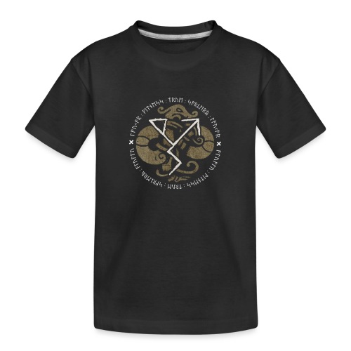 Witness True Sorcery Emblem (Alu, Alu laukaR!) - Kid's Premium Organic T-Shirt