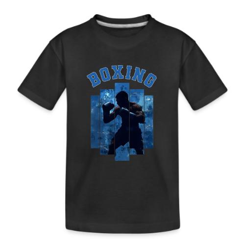 Boxing Never Stops - Kid's Premium Organic T-Shirt