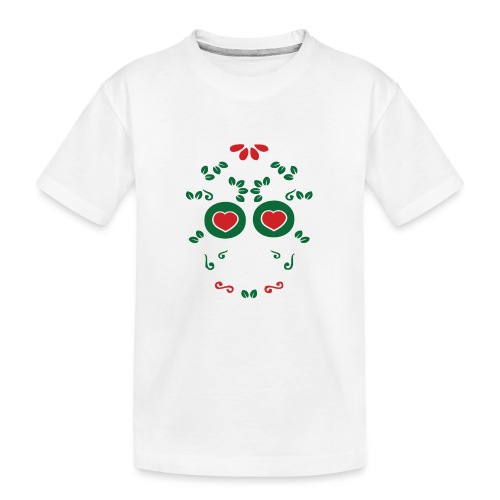Sugar Skull Cinco De Mayo - Kid's Premium Organic T-Shirt