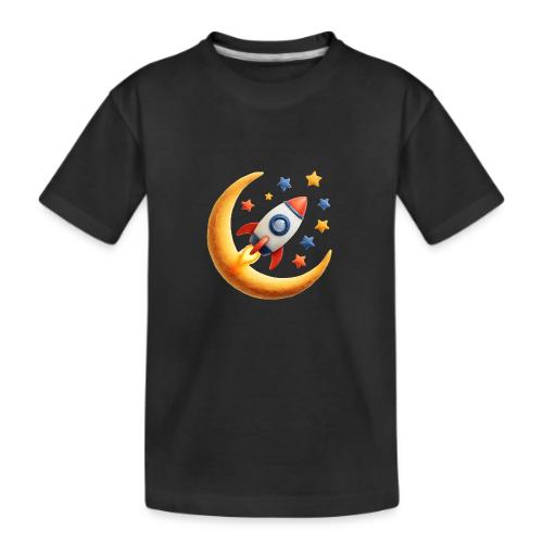 Rocket Among the Stars - Kid's Premium Organic T-Shirt
