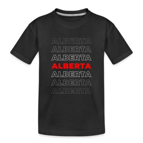 Alberta Accent - Kid's Premium Organic T-Shirt