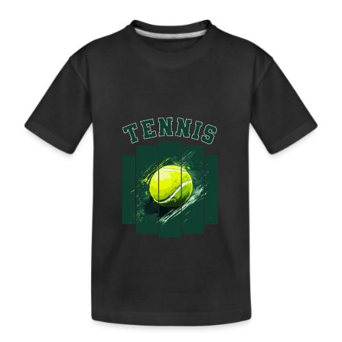 Tennis Motion - Kid's Premium Organic T-Shirt